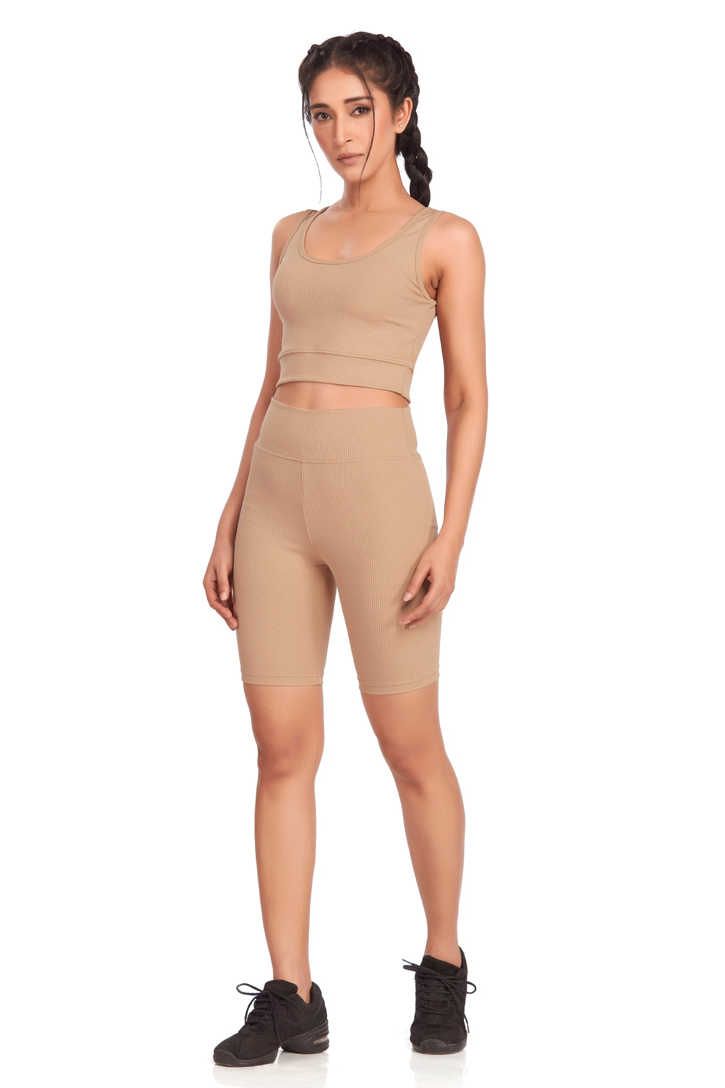 Beige Active Wear Duo