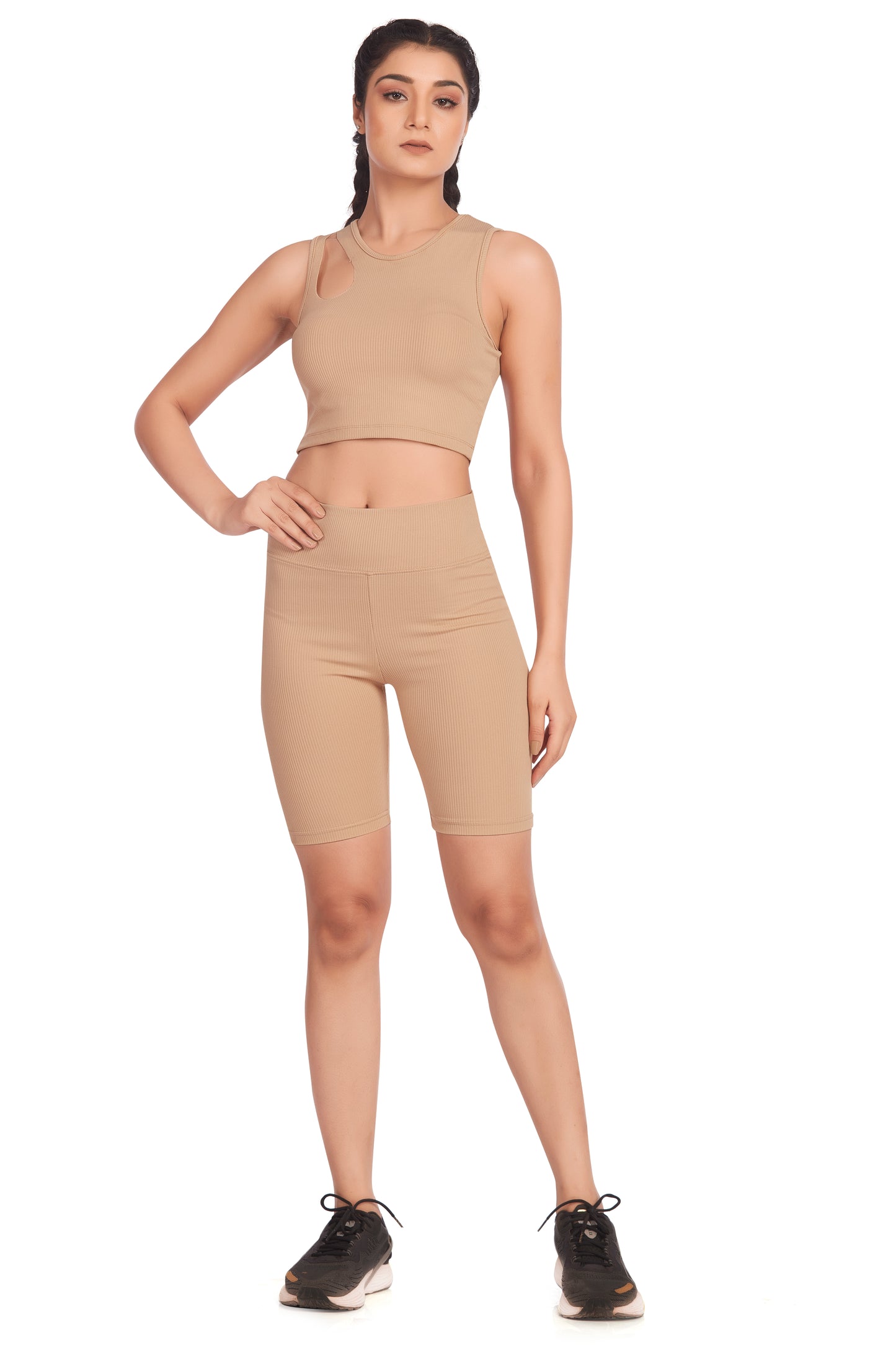 Beige Active Wear Duo