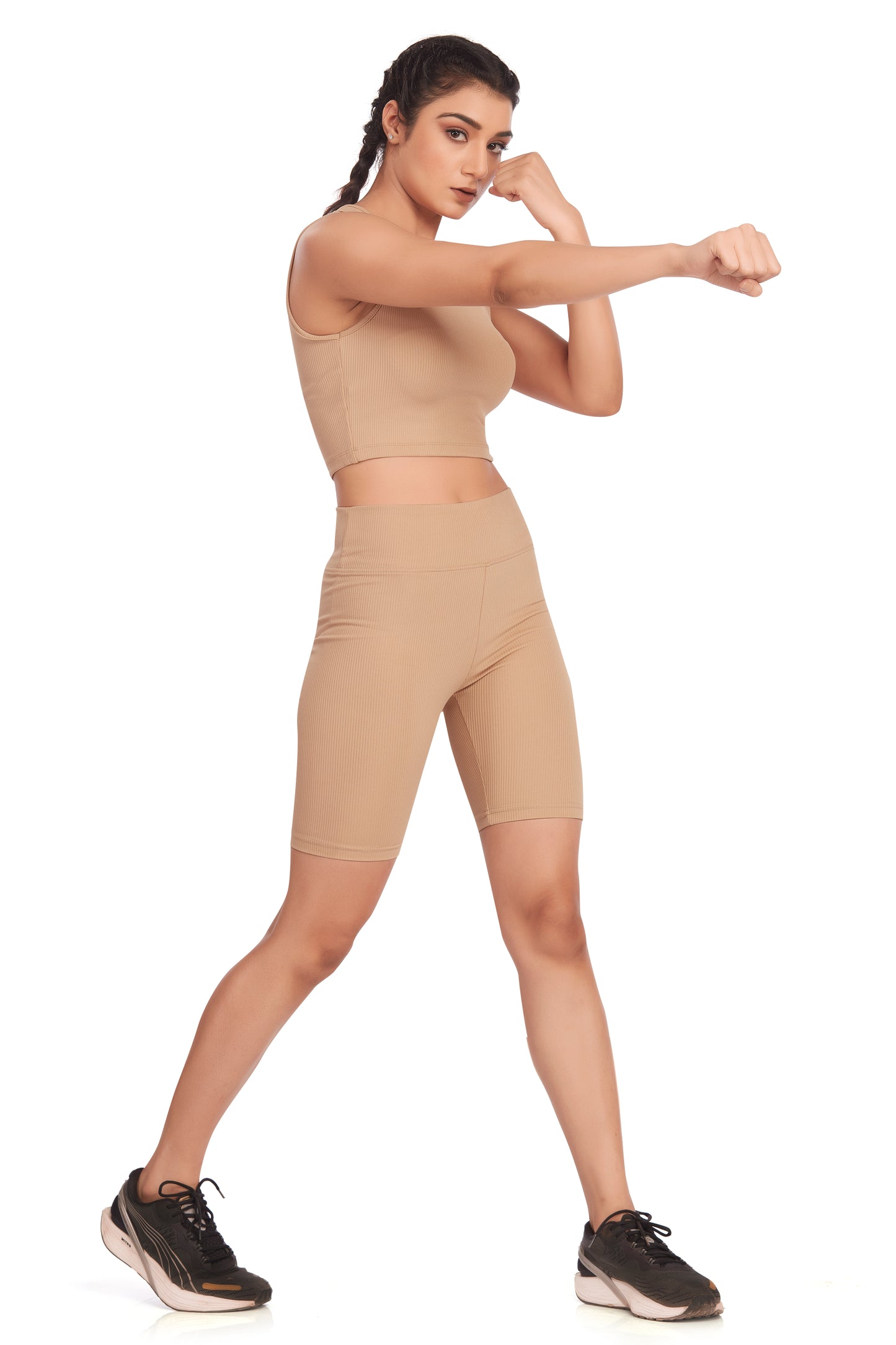 Beige Active Wear Duo