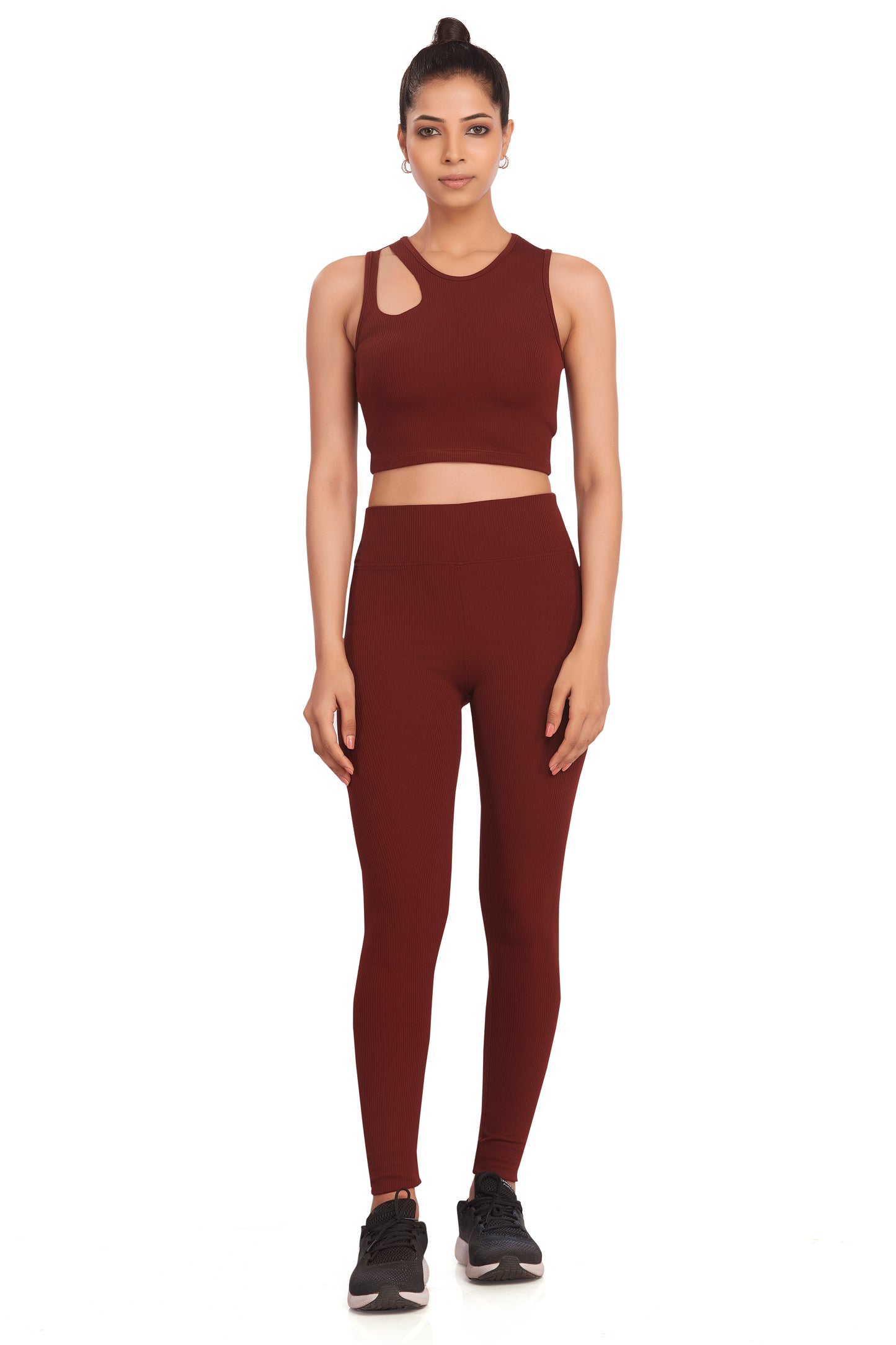 Burgundy Active Wear Duo