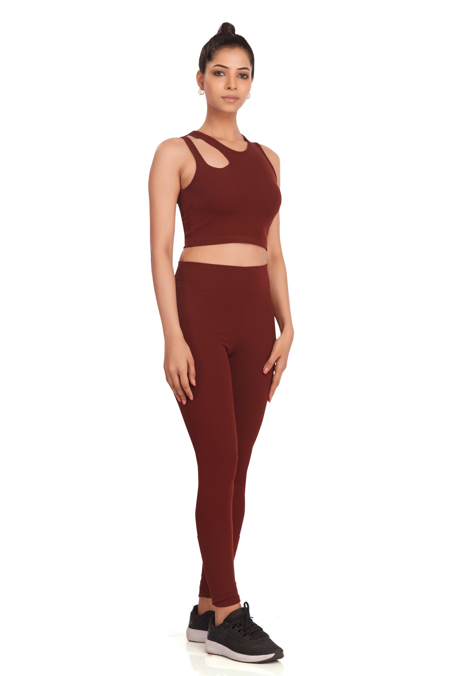 Burgundy Active Wear Duo