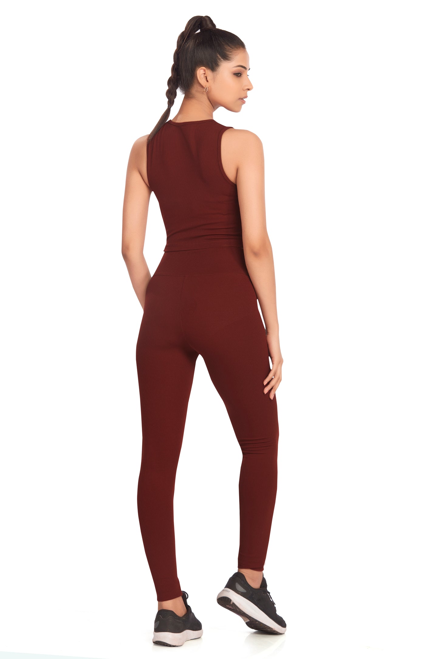 Burgundy Active Wear Duo