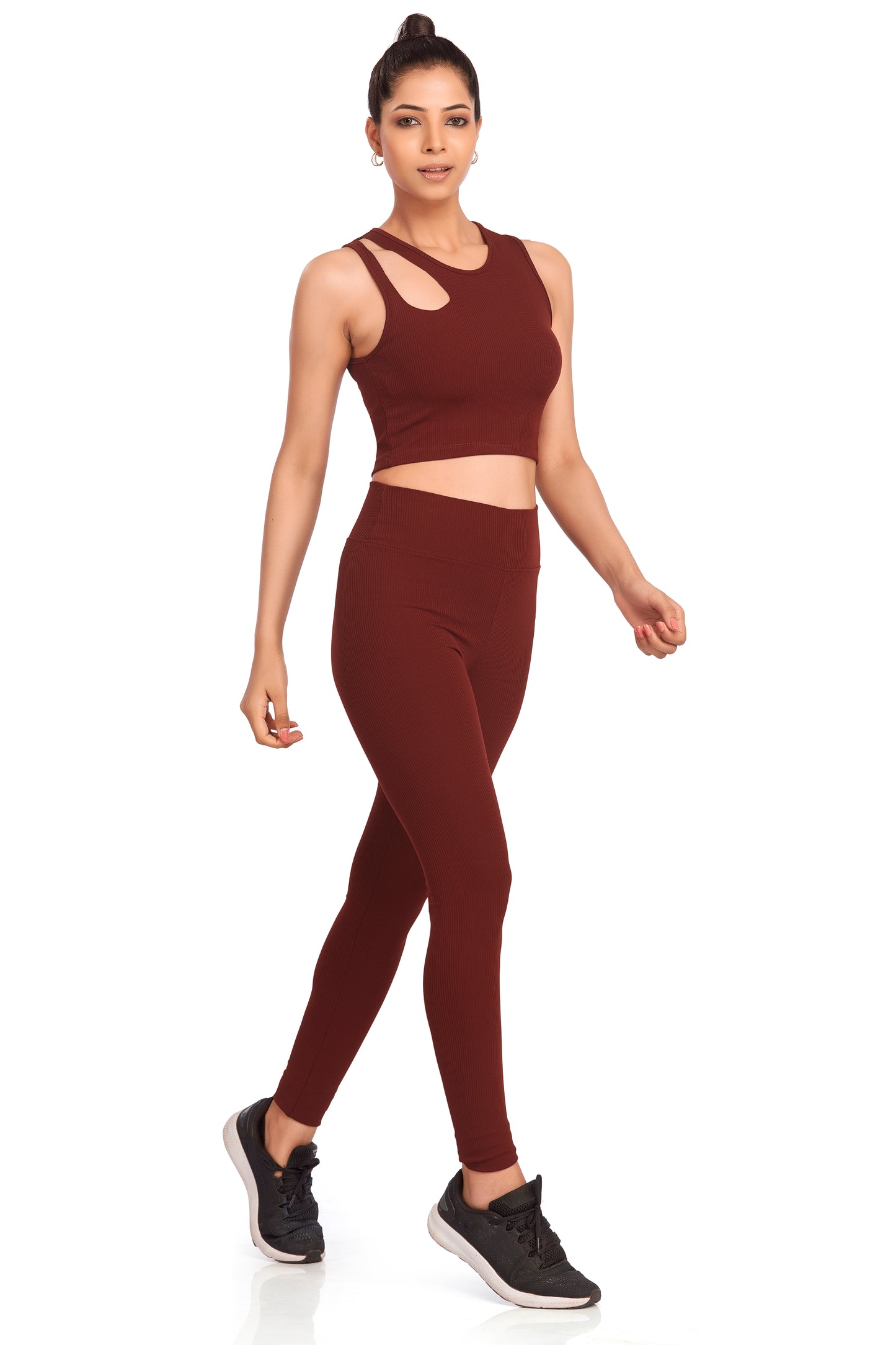 Burgundy Active Wear Duo