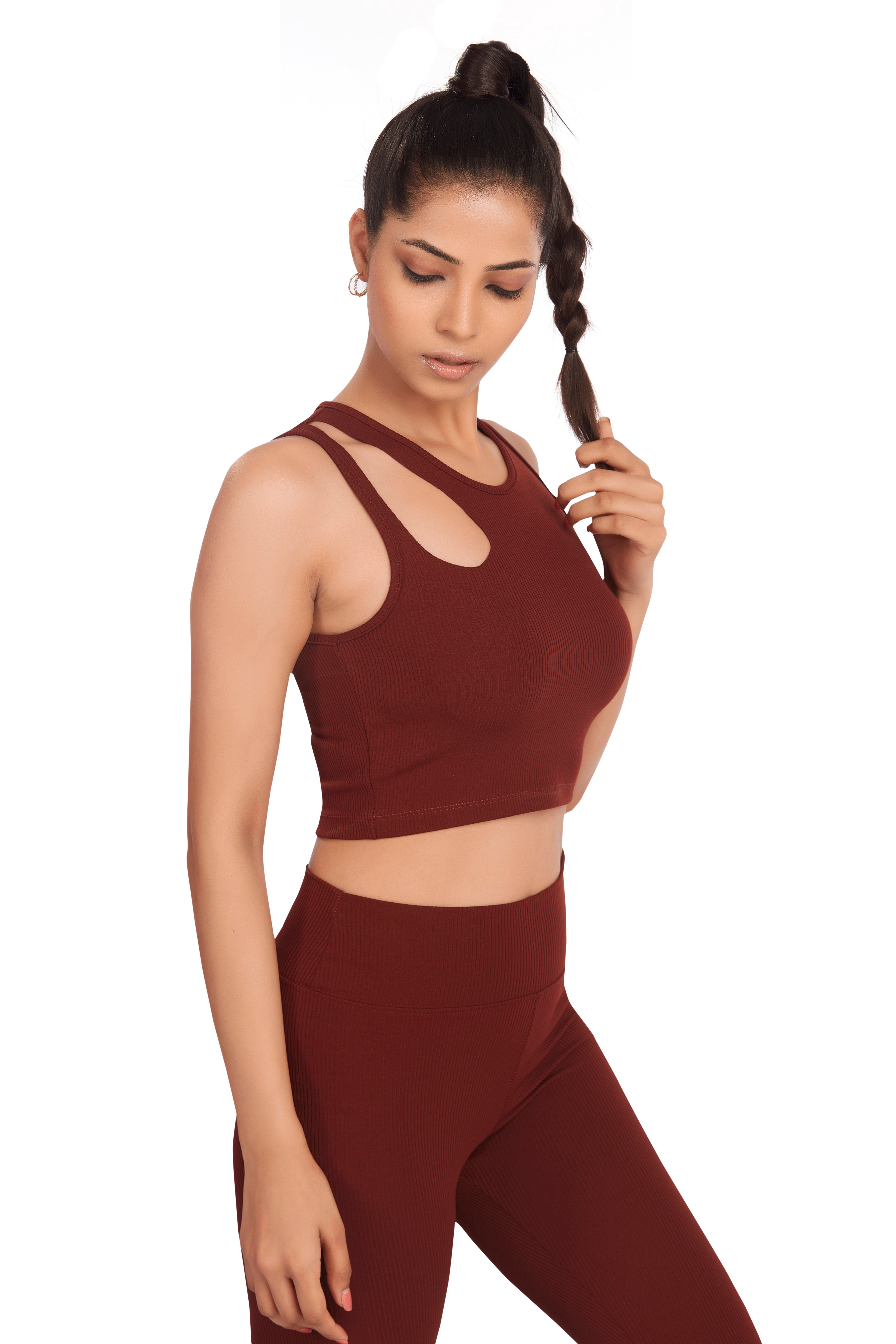 Burgundy Active Wear Duo