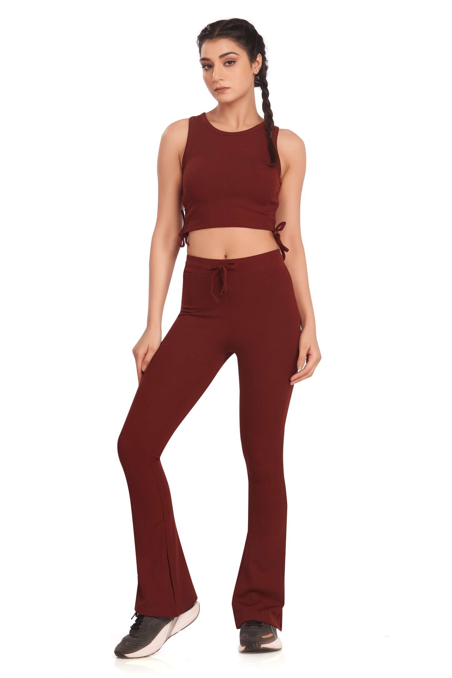 Burgundy Active Wear Duo