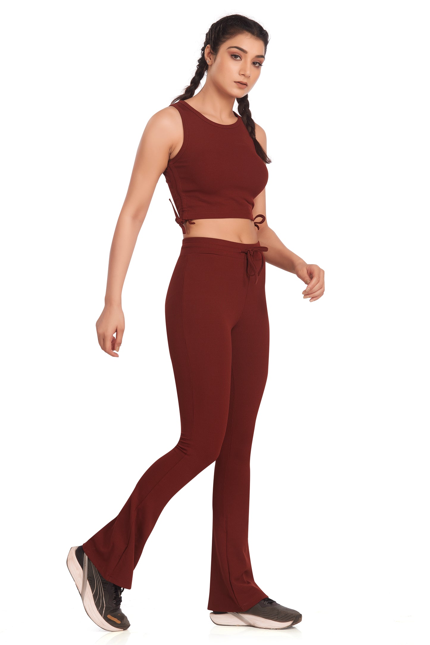 Burgundy Active Wear Duo