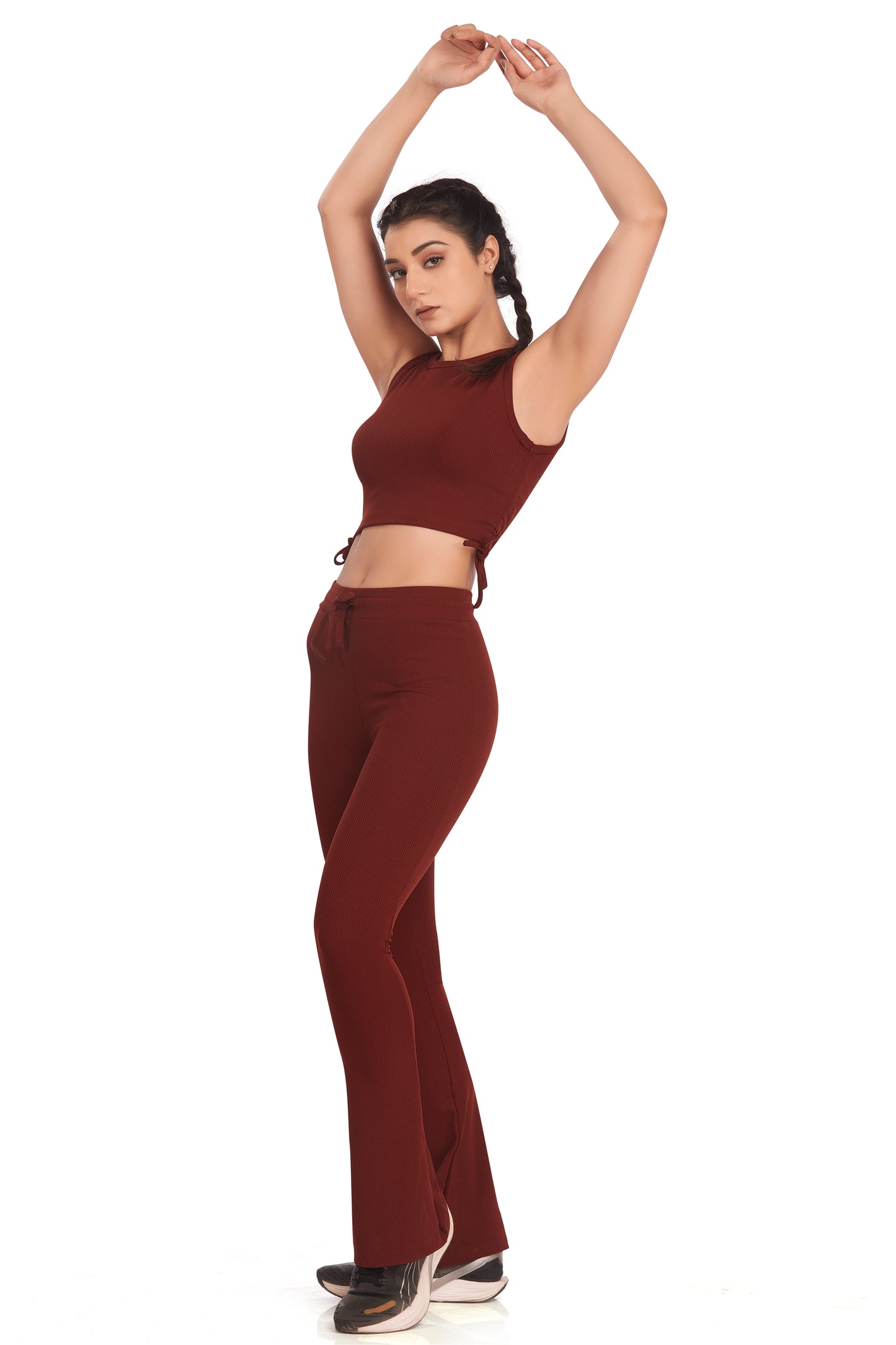 Burgundy Active Wear Duo